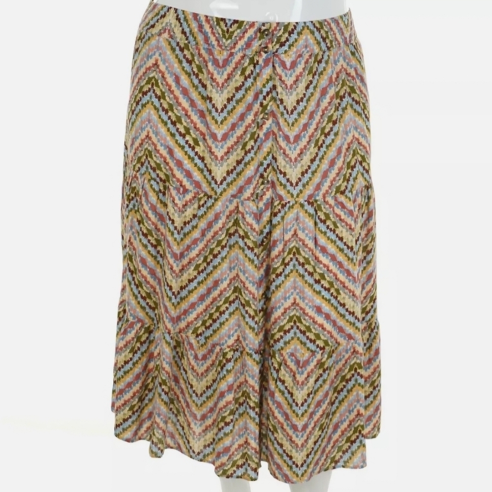 Sonoma Tiered Midi Skirt Size XL